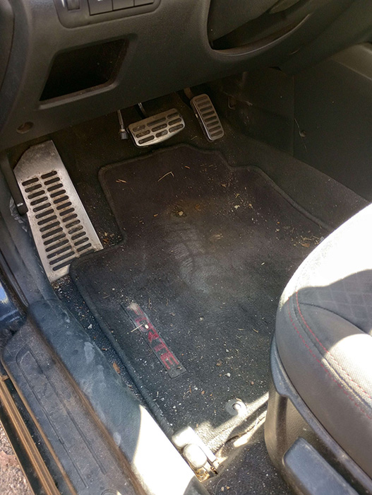 Kia Interior Before